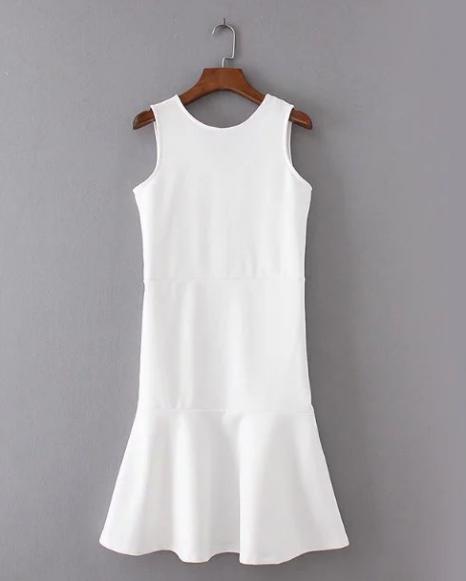 sd-10709 dress white